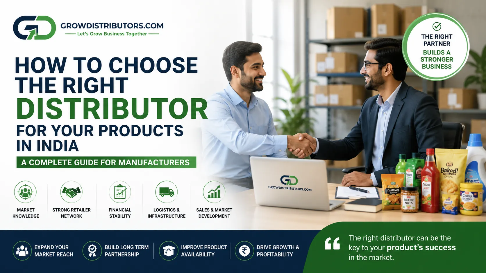 How to Choose the Right Distributor for Your Products in India