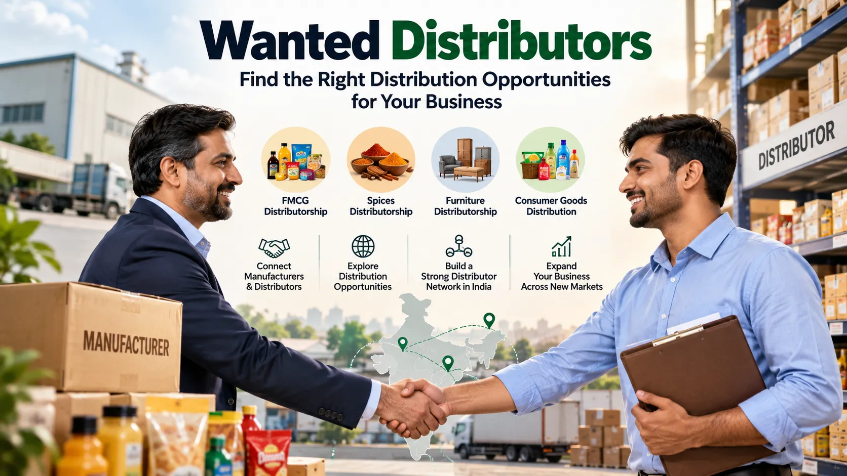 Wanted Distributors in India: How Manufacturers and Distributors Find the Right Partners