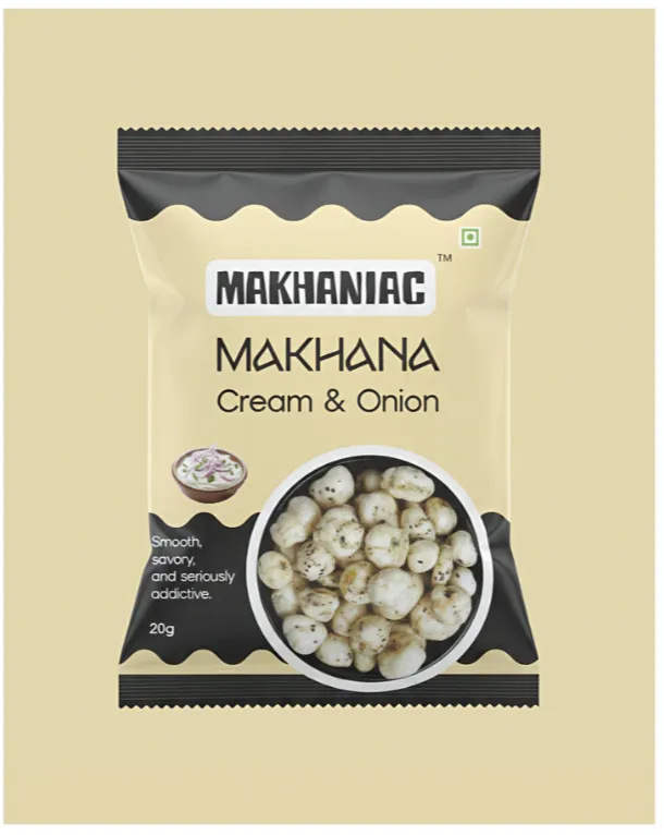 Cream & Onion Makhana (20g)