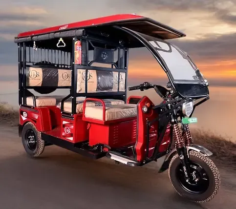 Ohms Electric Red Electric Vehicle