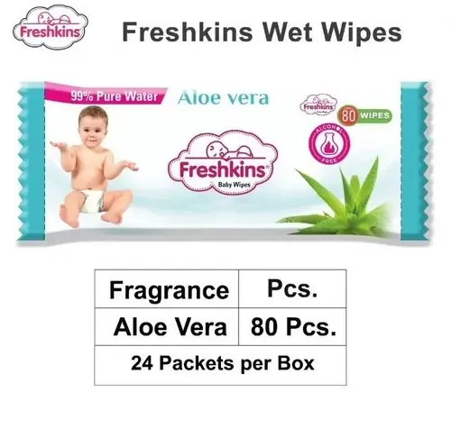 FRESHKINS WET WIPES
