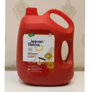 JEEVAN REKHA (KACHHI GHANI MUSTARD OIL) 5 LT JAR