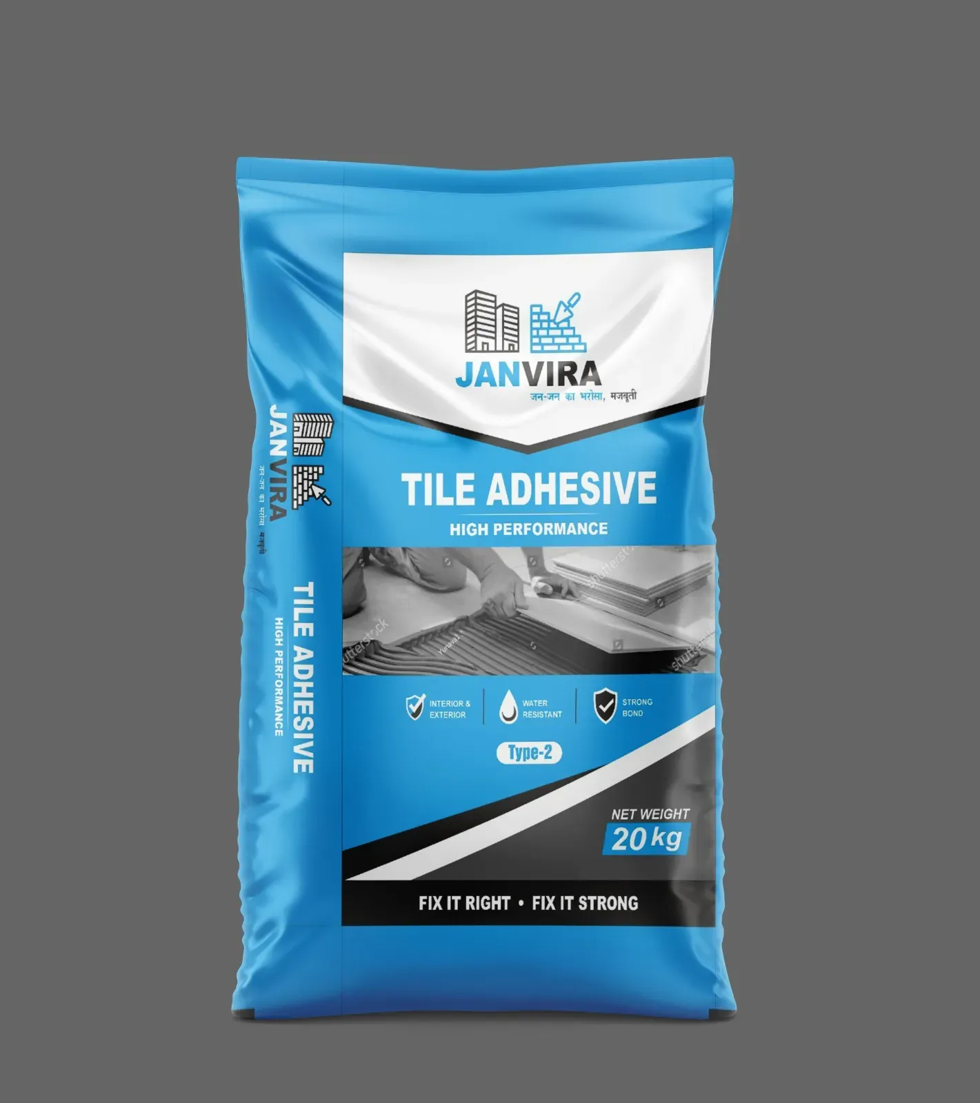JANVIRA Tile Adhesive – Type 2 (High Performance)